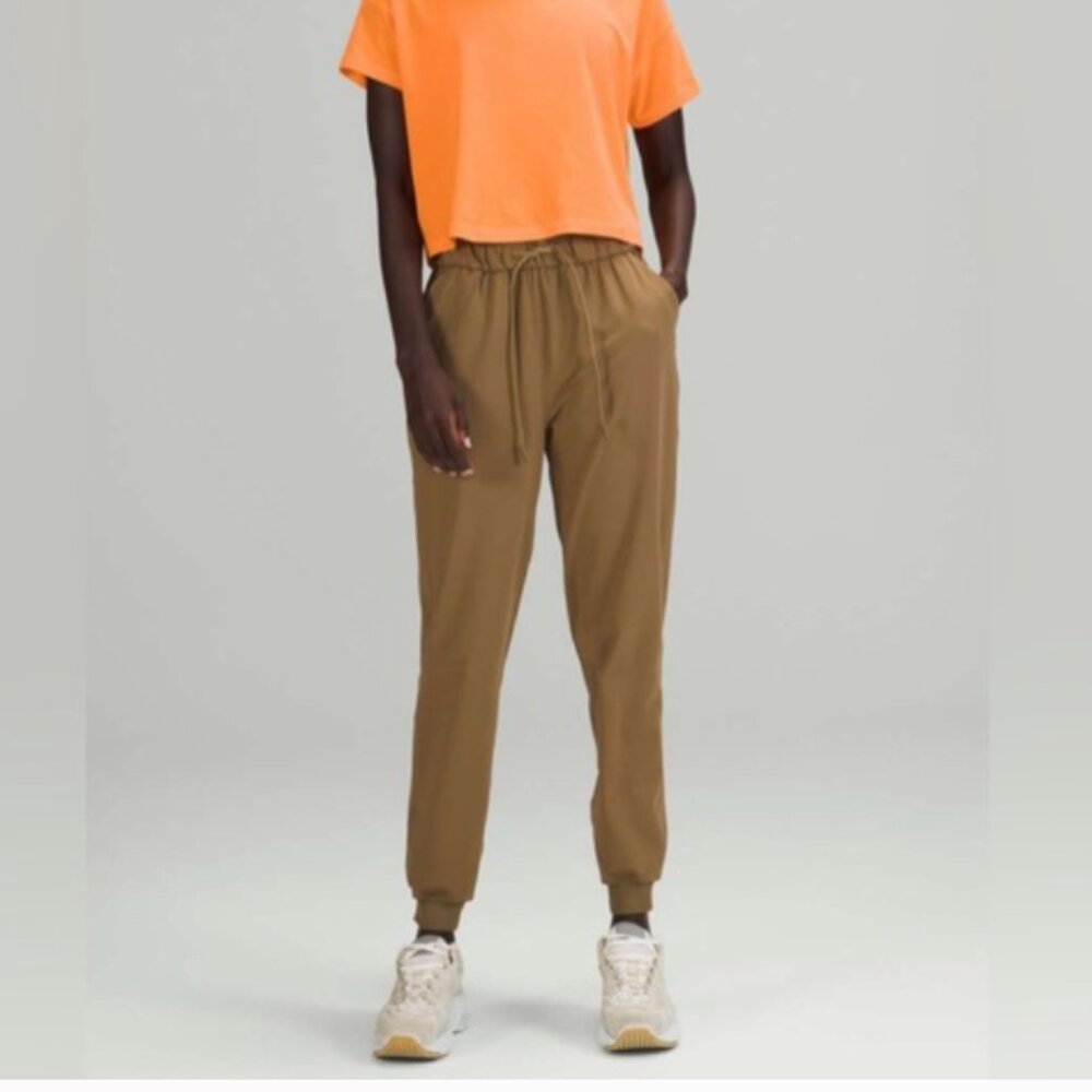 Lululemon Stretch High-Rise Jogger *Full Length Artifact Tan Brown Women's 2